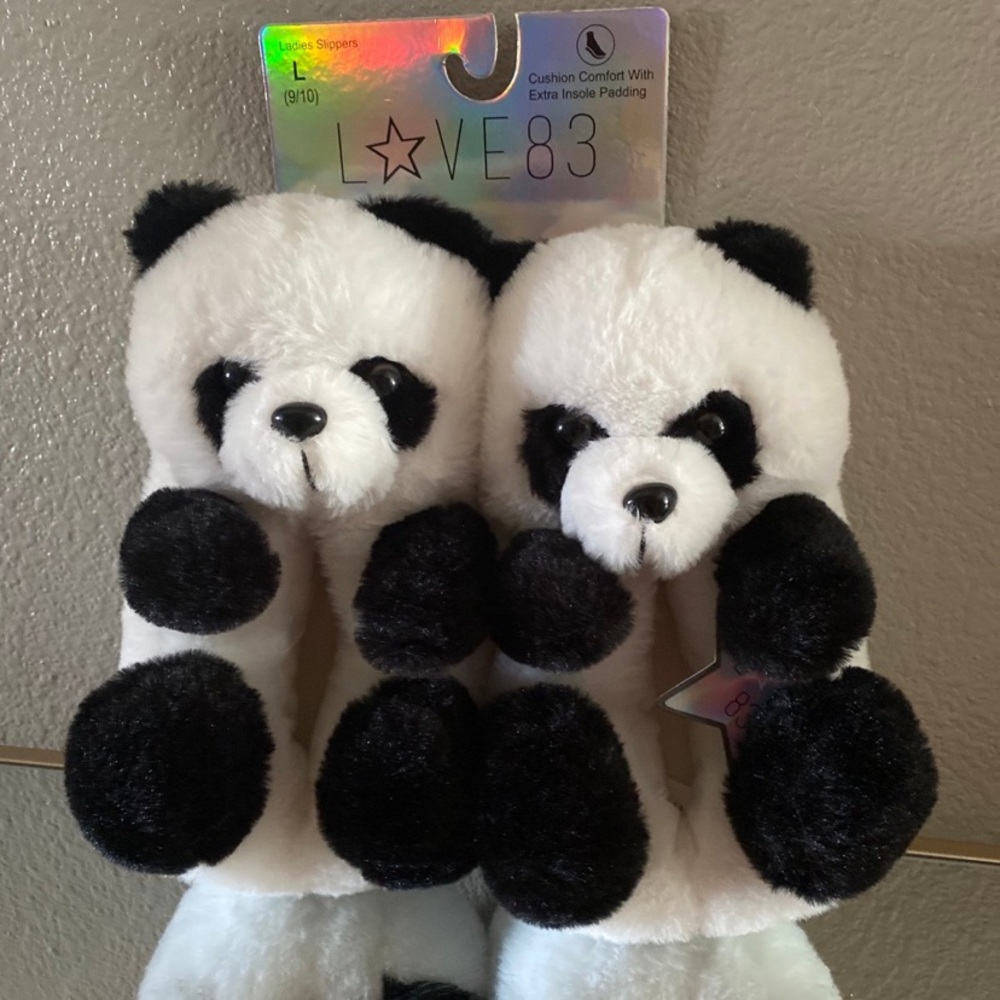 Panda Slippers